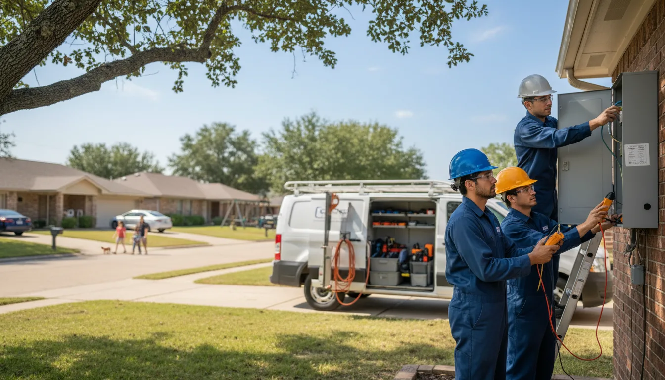 Certified electrician providing emergency electrical services in Kelly, LA